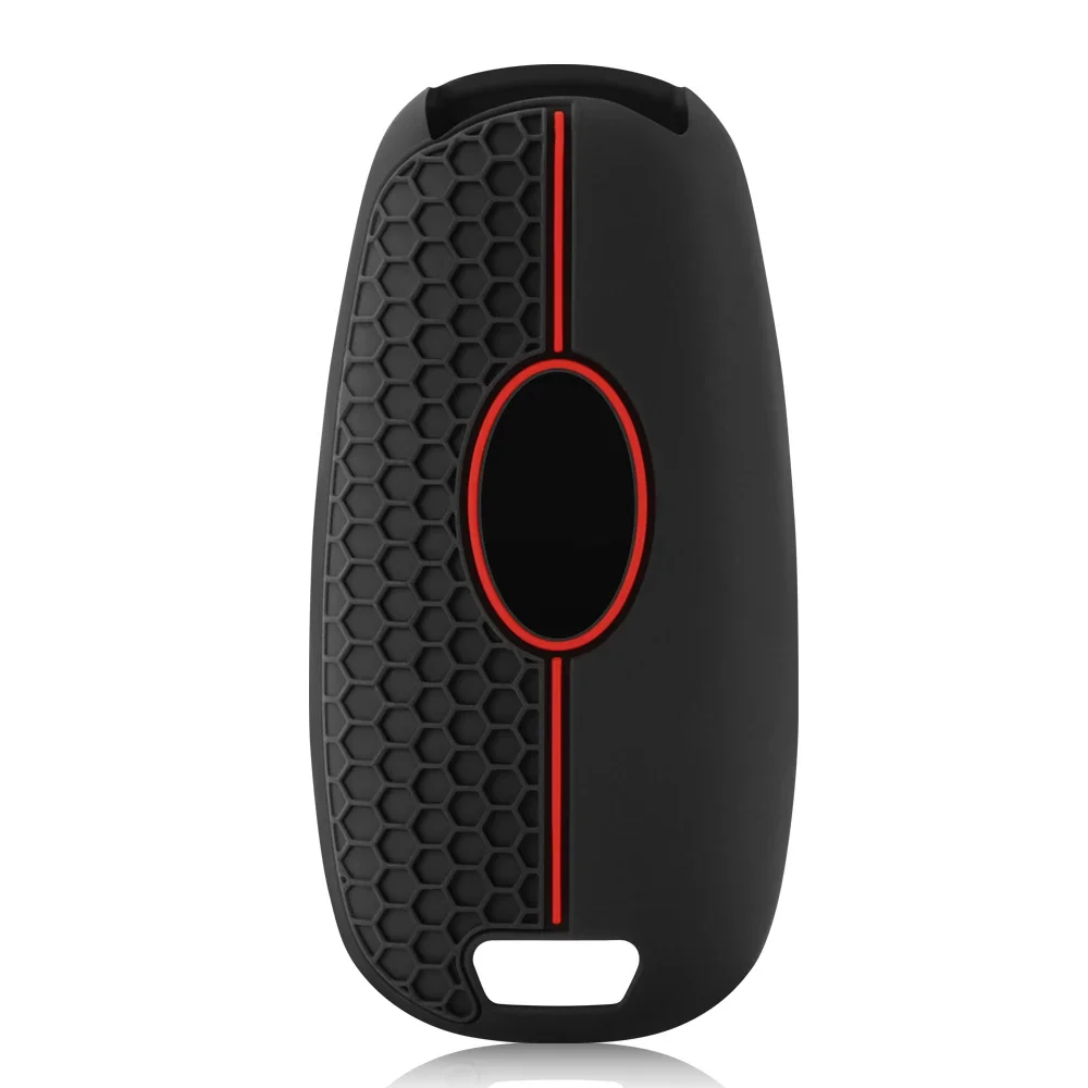 Silicone Key Case for Hyundai Palisade 2023 Tucson Santa Fe 2021 2022 Atos Solaris Prime Nexo Sonata Staria Ioniq Car Key Cover view 4