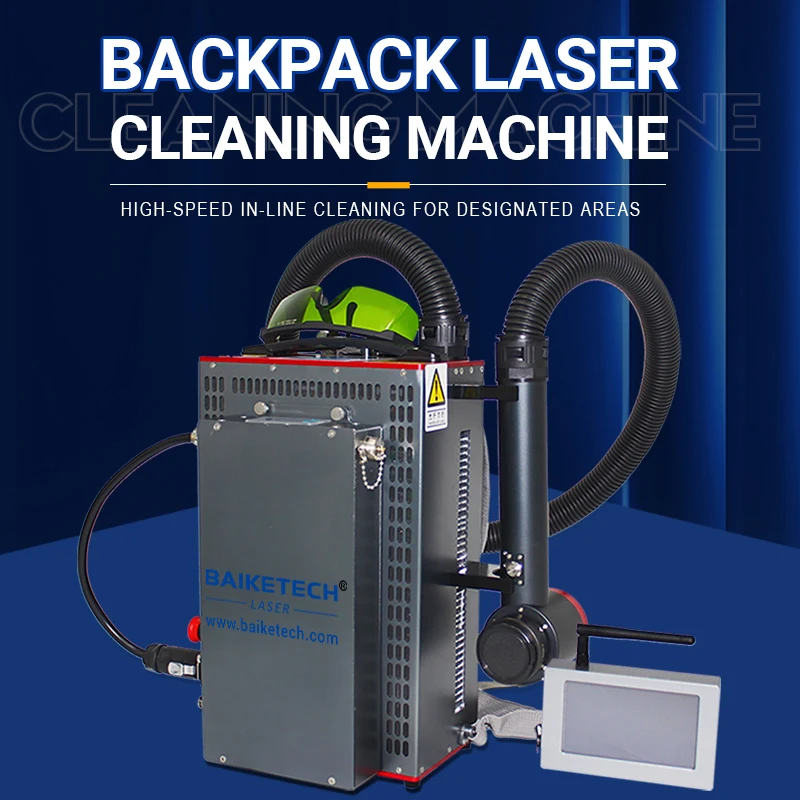 TH-FLC100SC 100W Pulse Laser Surface Prep Machine 1-2000 kHz Adjustable for Welding Seam Oxide Removal