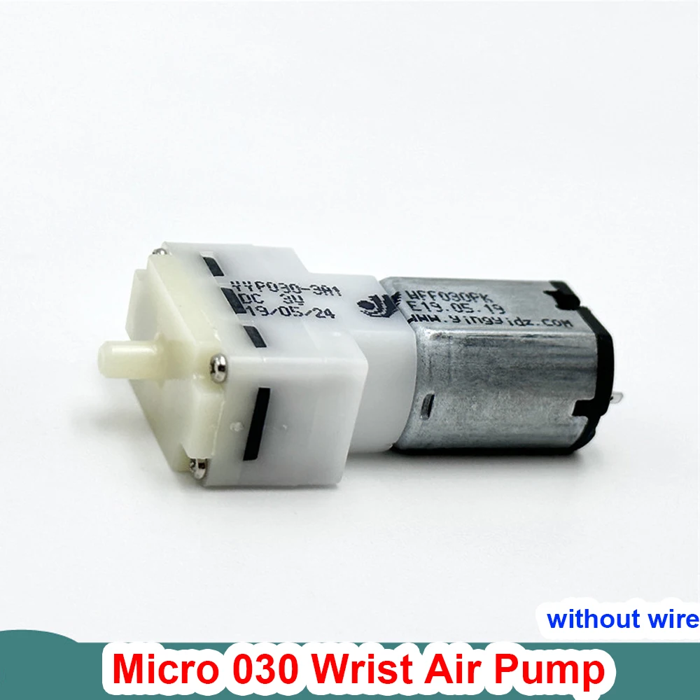 Mini 030 Air Pump Wrist Silent Air Pump DC 3V 3.7V Sphygmomanometer Inflation Pump Pressure Diaphragm Pump Mini Oxygen Pump