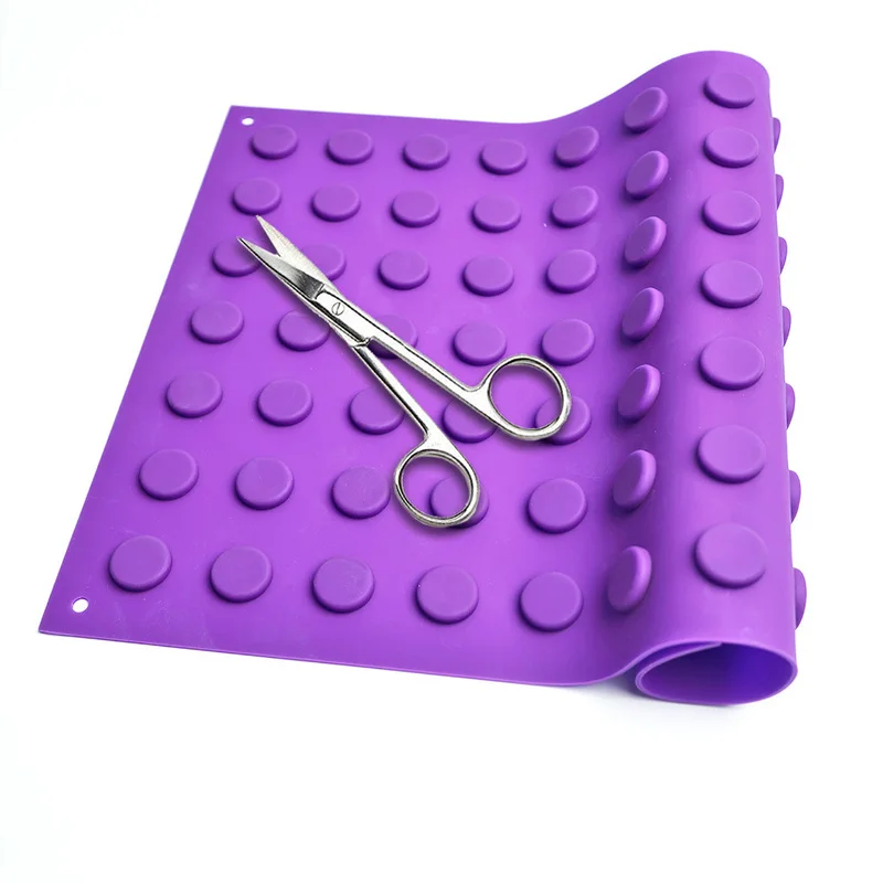 Purple surgicsal Magnetics pad surgicsal instrument tray