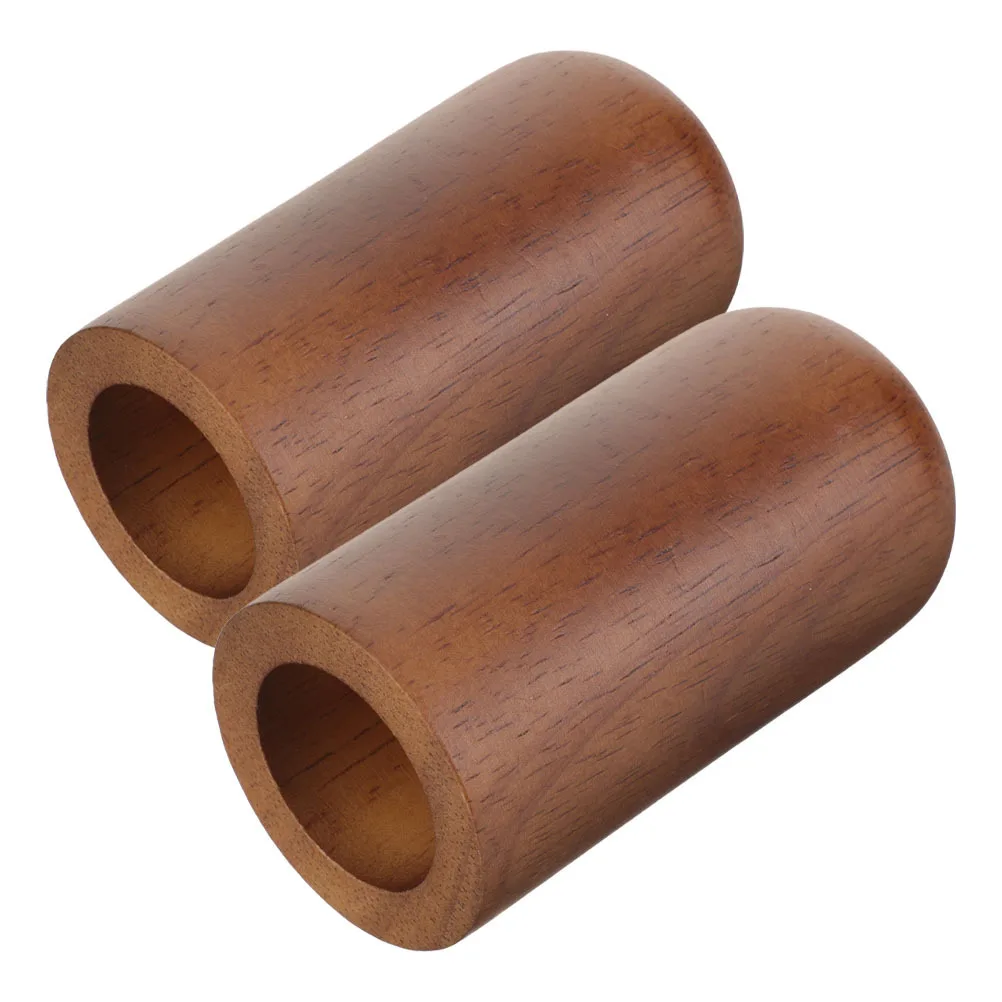 

2Pcs Solid Wood Lamp Holder Cups Elegant Wooden Lamp Finials for DIY Lighting Fixtures Table Floor Chandeliers