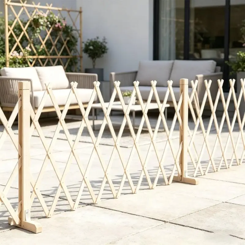 G92C Plant Expandable Garden Fence Wall Panel Outdoor Decorative Fence