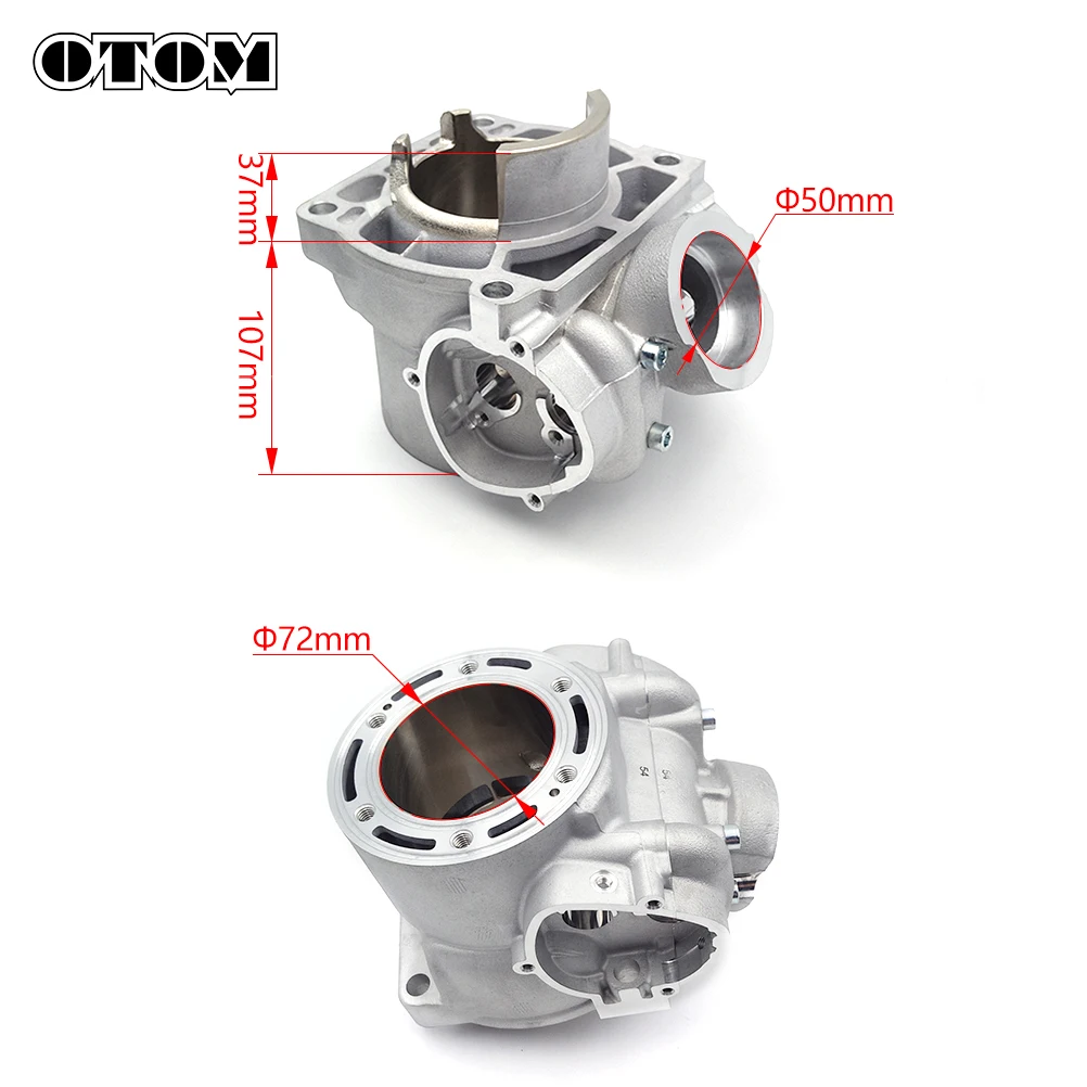 OTOM 2017-2018 Motorcycle Cylinder Block Engine Aluminum Parts For KTM HUSQVARNA XC XCW EXC TE TX 300 Pit Dirt Bike Accessories