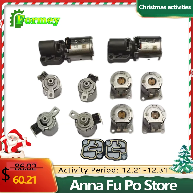 

DQ250 02E DSG 6-Speed Transmission Valve Solenoids Kits 02E325025AJ 02E321371E For A3 Q3 Seat Touran Golf Passat