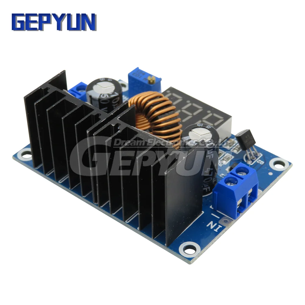 XH-M404 DC DC Step-Down Voltage Regulator Module DC 4-40V 8A Digital PWM Adjustabl DC-DC Step Down Voltage Regulator DC XL4016E1