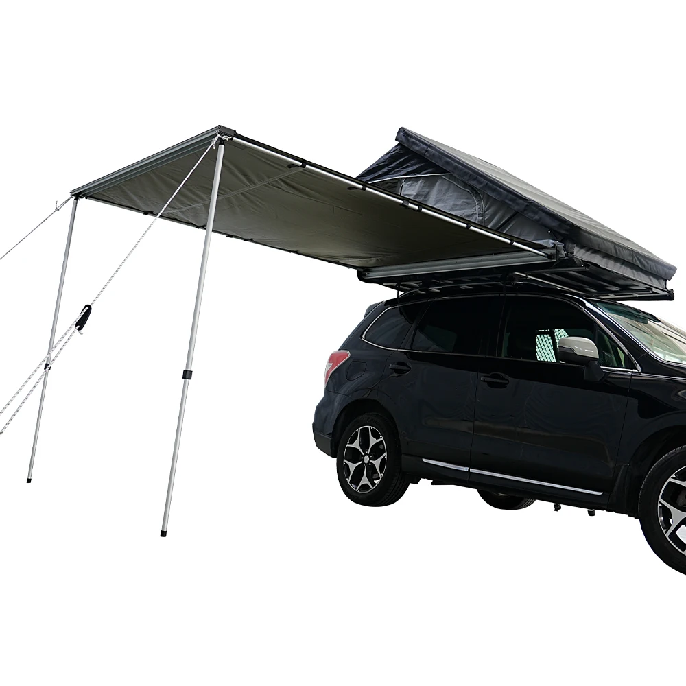 New car awning highly durable off-road camping tent hide car side awning