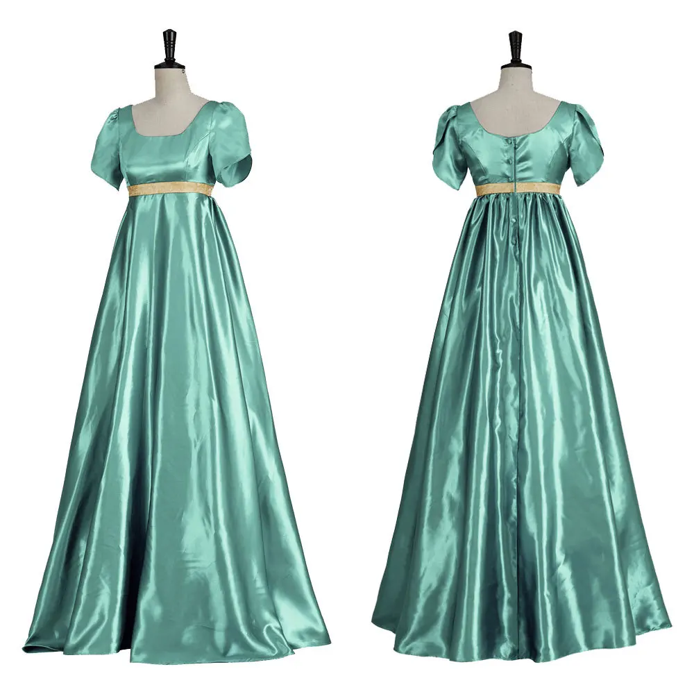 Medieval Renaissance Princess Dress For Women Short Sleeves Europran Clothing Elegant Gown Halloween Cosplay Party Costume