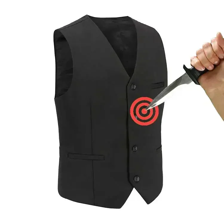 

Легкий защитный жилет Sturdyarmor Sanitfabric с патентом EN388, сертифицированный, для защиты тела, устойчивый к порезам, проколам и проникновению ножей