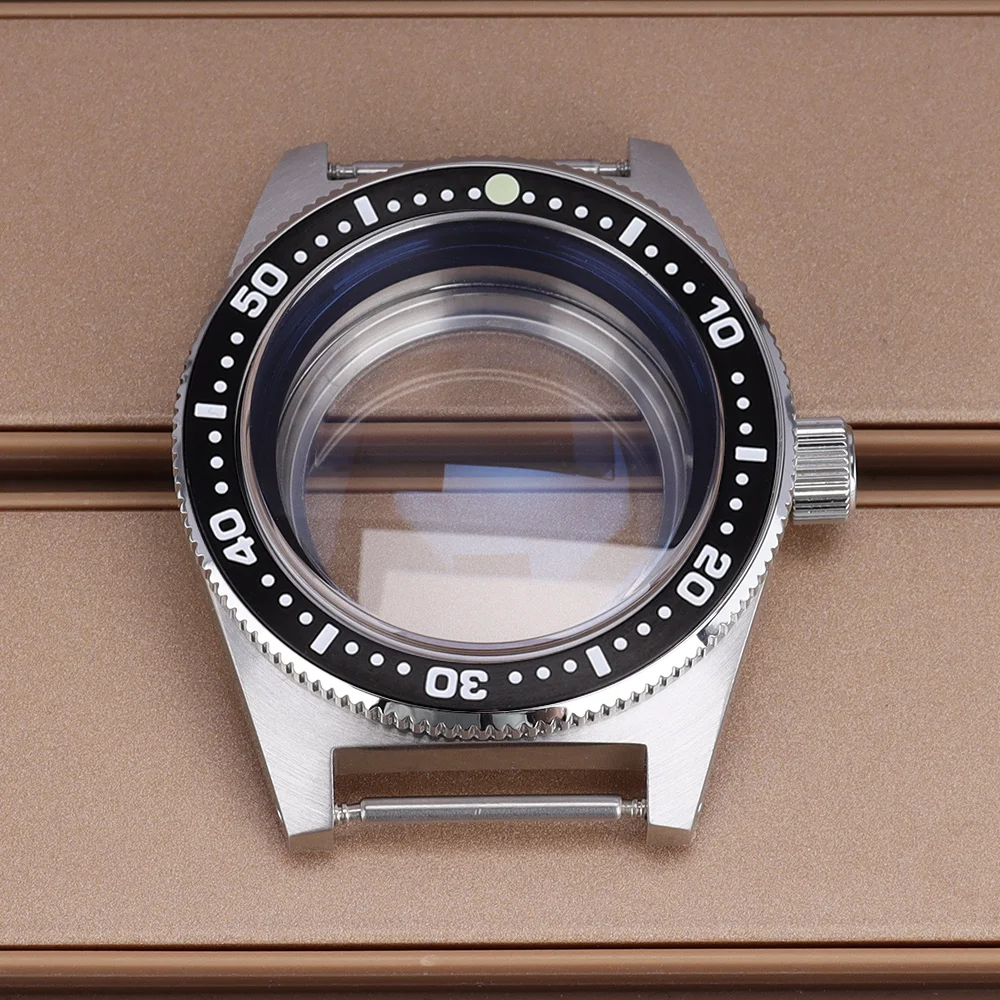 40mm Diving Watch Case Domed Sapphire Glass Accessories For NH35 NH36 NH34 NH38 4R36 Movement 28.5mmDial Modified SPB149J1 62mas