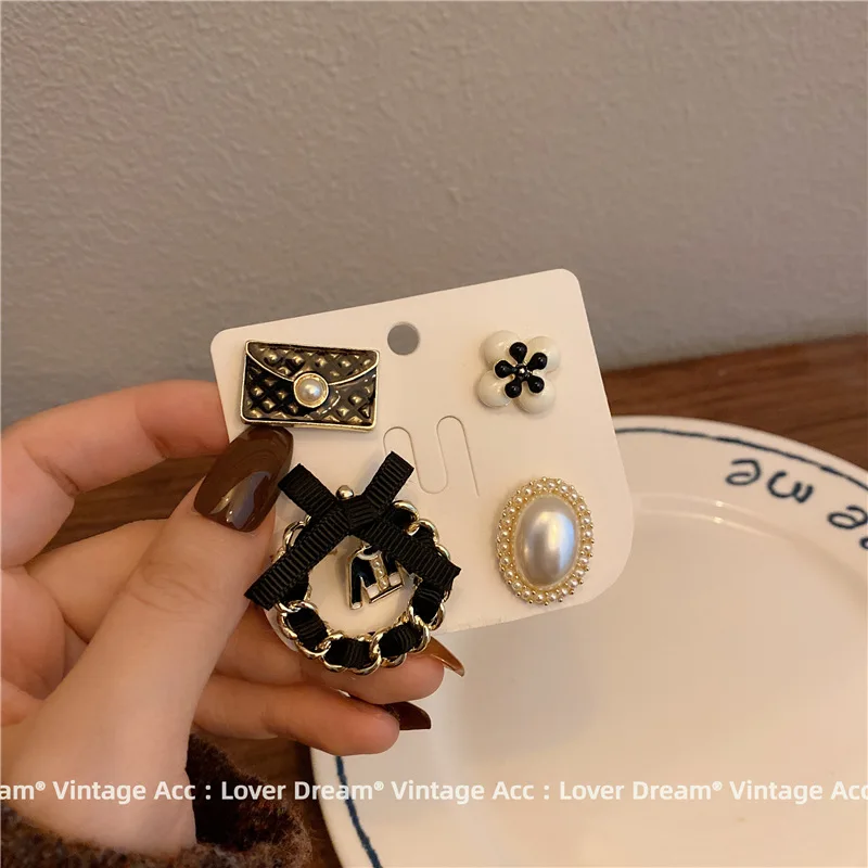 luxury brand Women\'s jewelry bow brooches clothing decoration vintage brooch accessories brooch for women 2024 luxury