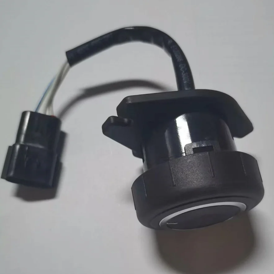 300661-00004 300661-00004A 2552-1004 Переключатель ручки дроссельной заслонки топлива для экскаватора Daewoo Doosan DH220-5 DX140 DX210 DX225LC DX300