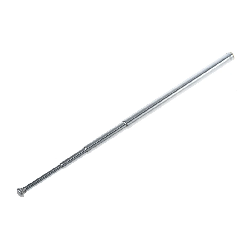 Antenna Radio Connettore aereo telescopico a 5 sezioni Lunghezza 80 mm per radio