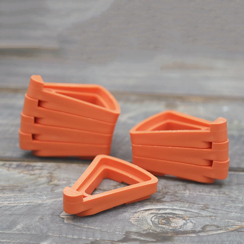 4pcs Plant Pot Foot Flower Pot Support Invisible Triangle Holder Breathable Flower Pot Risers Garden Potted Planting Tool
