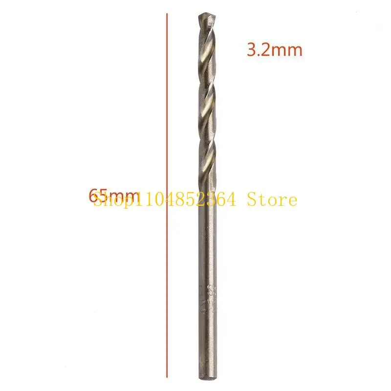 

652F Durable HSS High Speed Steel Mini Drill Bits for Drilling Holes in Alloy Steel,Nonferrous Metal, cast Iron Hard Plastics