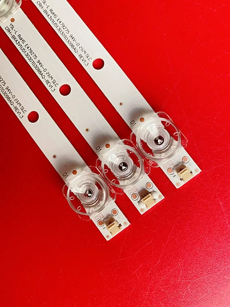 

LED Backlight strips for 43H6F 43R6000FM 43R7F 43R6000FM H43B7300 43H6750F 43RE1 43H6590F CRH-BX43V1U513030T03098AQ
