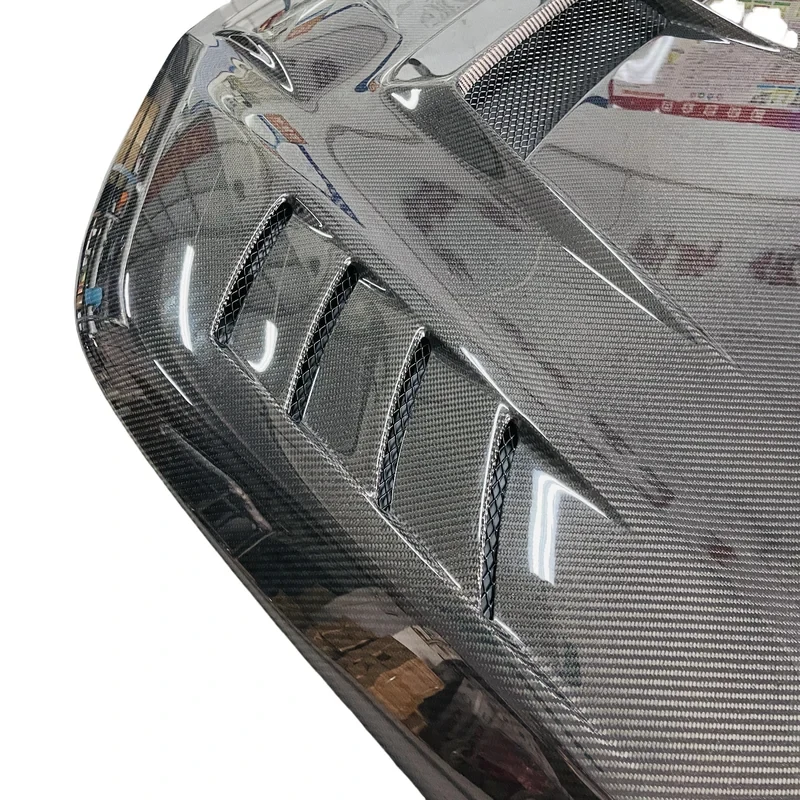 

High Quality JS Style Carbon Fiber Front Hood For Civic Type R FL5