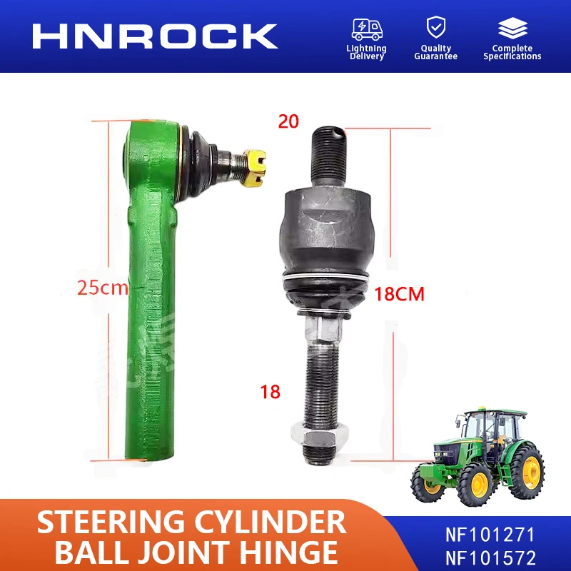 NEW 904/1054 Steering Cylinder Ball Joint Hinge NF101271 NF101572 Tie Rod for Jo/hn De/ere Tractor Parts