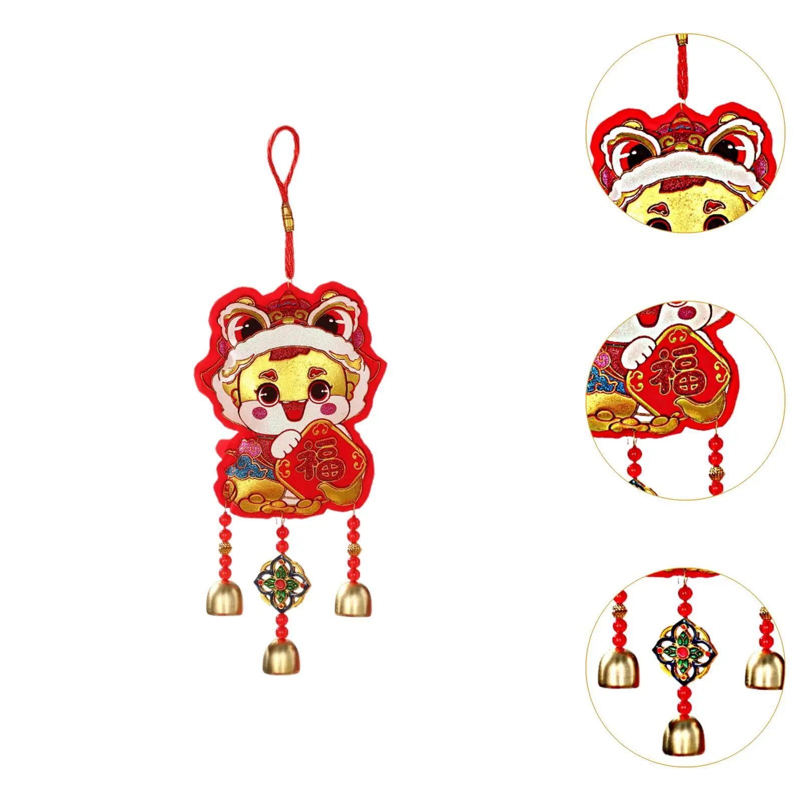 2025 Chinese New Year Hanging Ornament, Snake Year Decoration, Spring Festival Hanging Decoration Lucky Charm for Shop Window