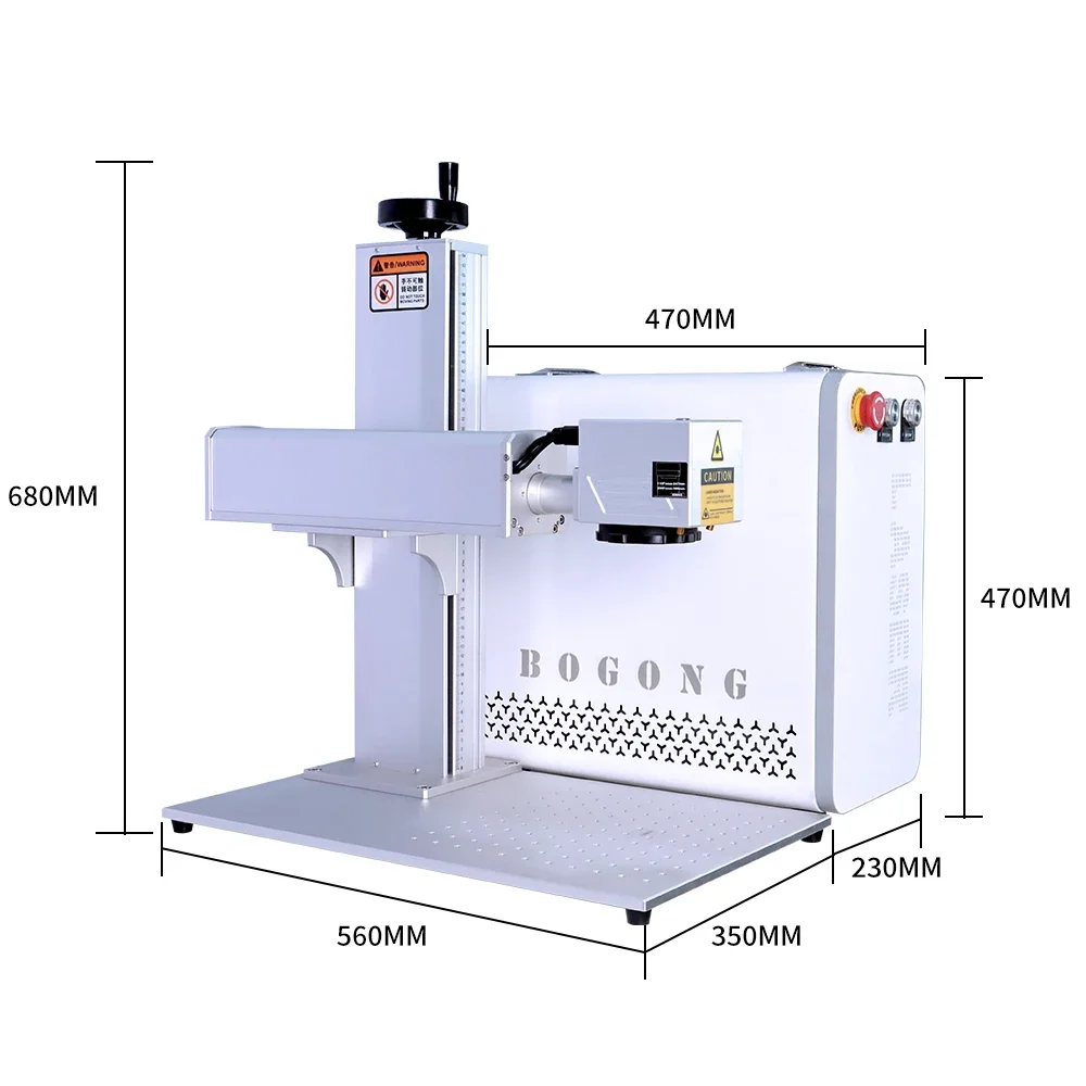 Gold Seller JPT M7 Fiber 20W/30W/50W/60W/100W/200W  2D 2.5D 3D Mopa Fiber Marking Machine for Metal
