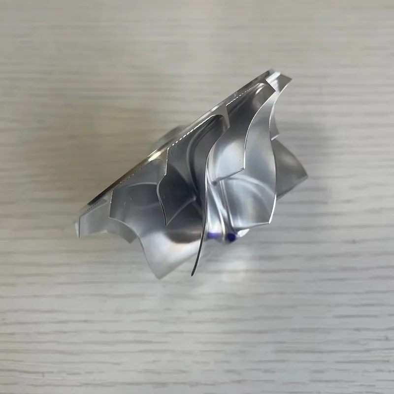 B58 inverse 58.00/76.13mm 7 + 7 lames Style LEP haute Performance Turbo fraisage/aluminium 2618/roue de compresseur à billettes