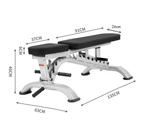 Hot sale Dumbbell bench Exercise chair Sit-up assist bench press bench Exercise equipment Multi-angle adjustable stool for home