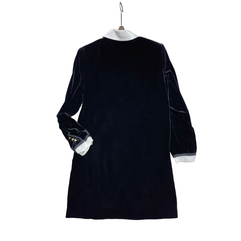 أزرار الملابس النسائية مزينة معطف خريف شتاء جديد abrigos casaco feminino Elegante de luxoA25304