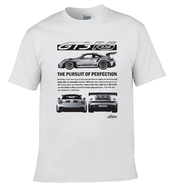 GT3 RS T Shirt 992 10 Colour Options long or short sleeves