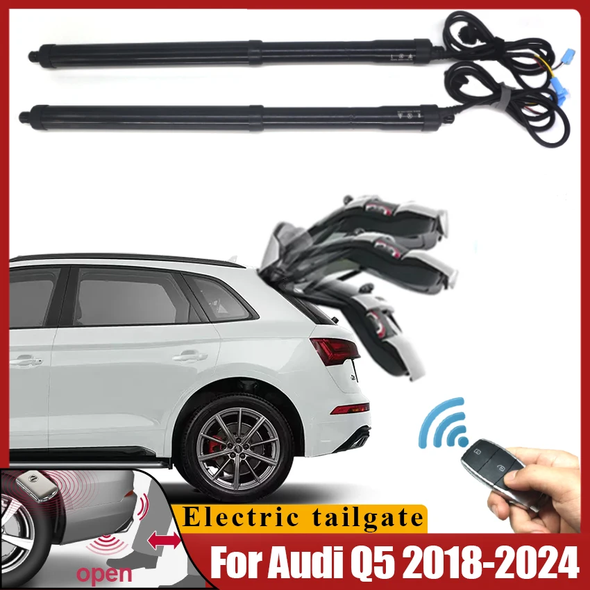 Car Electronics Tailgate Smart Electric Accessories Tail Gate Lift For Audi Q5 2018-2024 Trunk Spring Foot Sensor