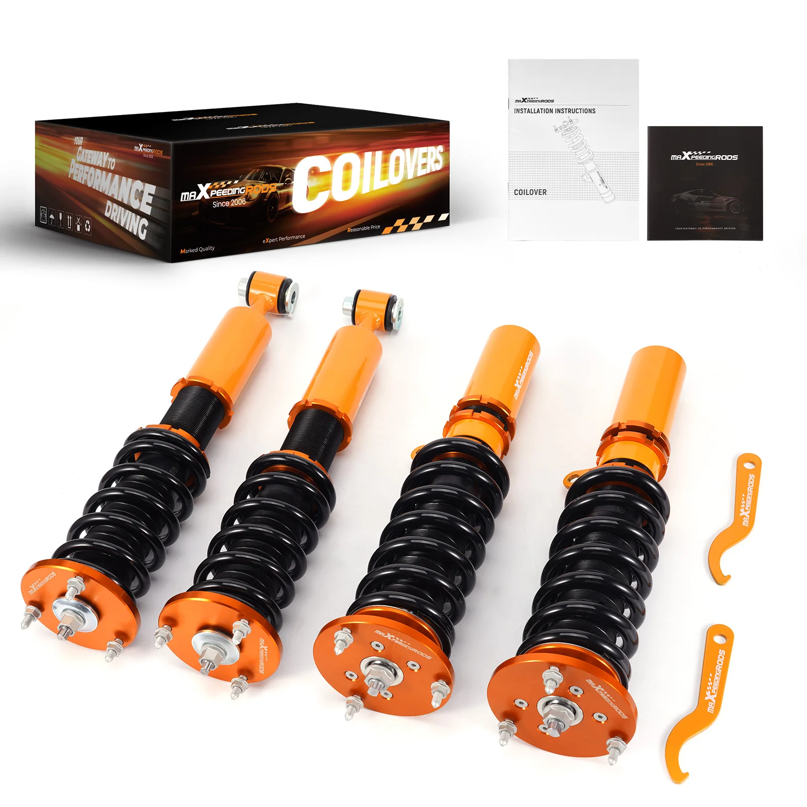 

Performance Coilovers for BMW 5 Series E60 2004-2010 Saloon RWD 2007 2005 2008