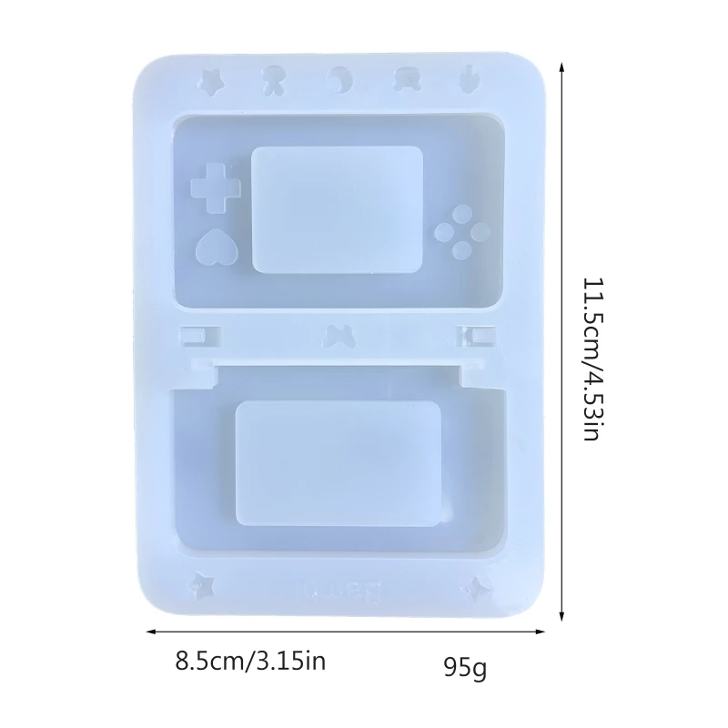 Resin Shaker Molds Silicone Resin Casting Molds Epoxy Quicksand Molds for DIY Pendant Charms Jewelry Making Accessories