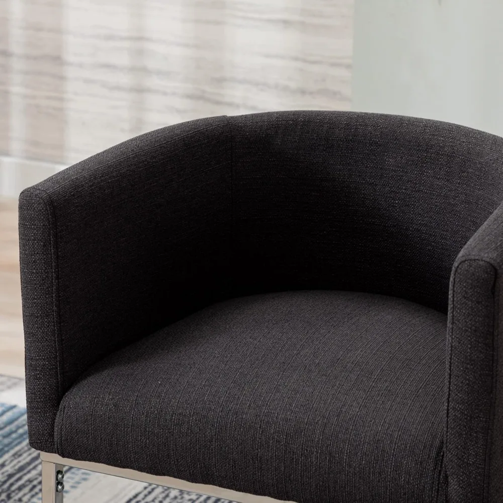 Tapicerowane stołki barowe o wysokości blatu, 24 krzesła do wyspy kuchennej z chromowaną metalową ramą do nowoczesnej jadalni