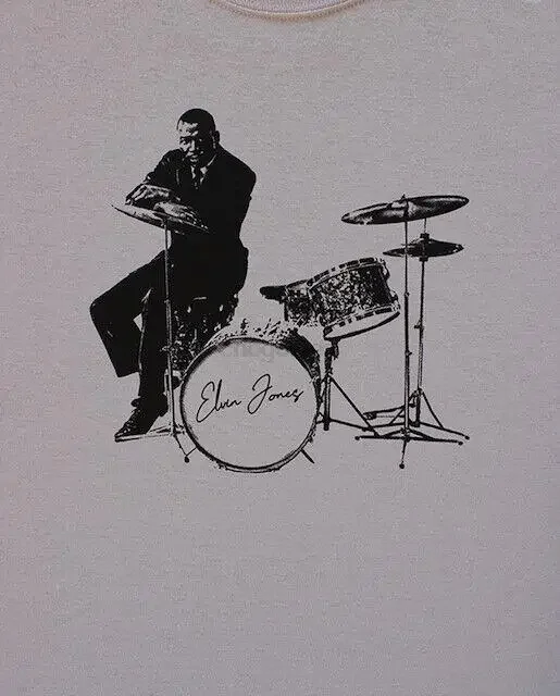 Elvin Jones t shirt Coltrane drum