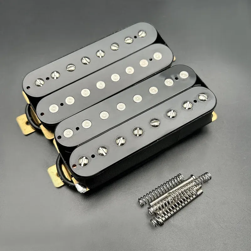 Best Offer 8-string  Pickup Guitar Double Coil Pickups  Coil Split N10K/B15K for Electric Guitar Parts