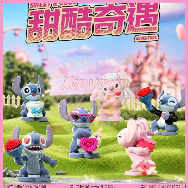 

Genuine Lilo & Stitch Stitch Blind Box Sweet And Cool Adventure Series Mysterious Box Doll Ornament Surprise Confession Gift