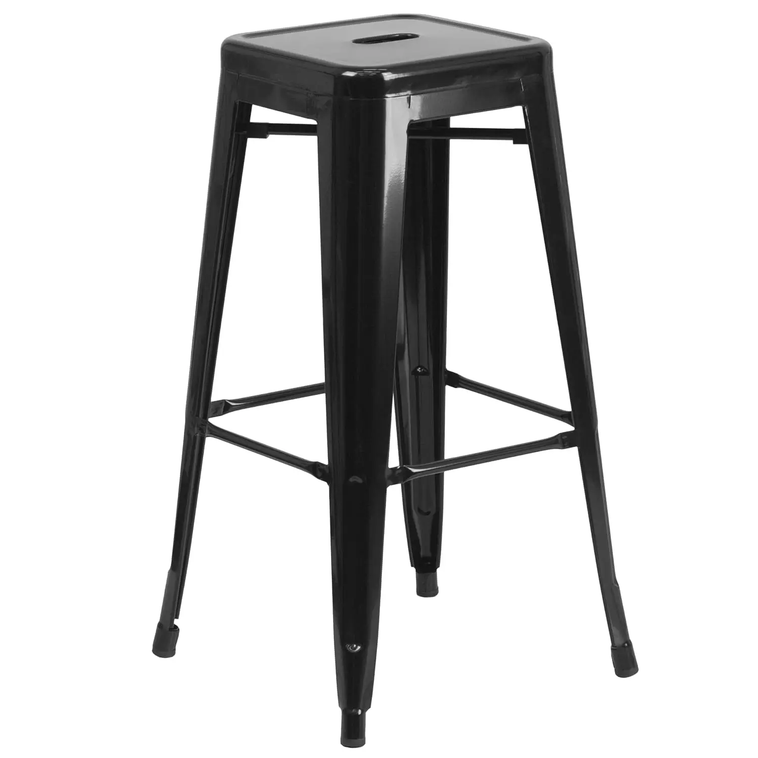 Black Round Patio Table & 4 Chairs Set, Outdoor Dining Furniture 30