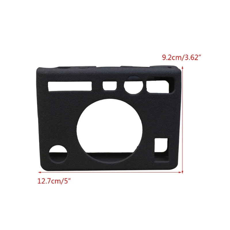 Custodia protettiva in gomma morbida per il trasporto facile per fotocamera istantanea Fuji Instax Mini EVO