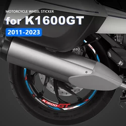 Impermeável Motocicleta Etiqueta de Roda, Decalques Rim Strip, Acessórios para BMW K1600GT, K 1600, K1600 GT, 2011-2023, 2022, 2021, 2020, 2019