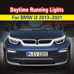 Per BMW I3 I3S 2013-2021 DRL RGB multicolore LED luci di marcia diurna Impermeabile Flessibile Auto Decorativa Atmosfera Lampade DRL