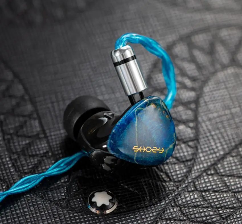 

Shozy Black Hole Wooden Dynamic Detachable Hifi Monitor DJ Studio Audiophiles Musician 0.78mm 2pin ACG Headset Earphones Earbuds