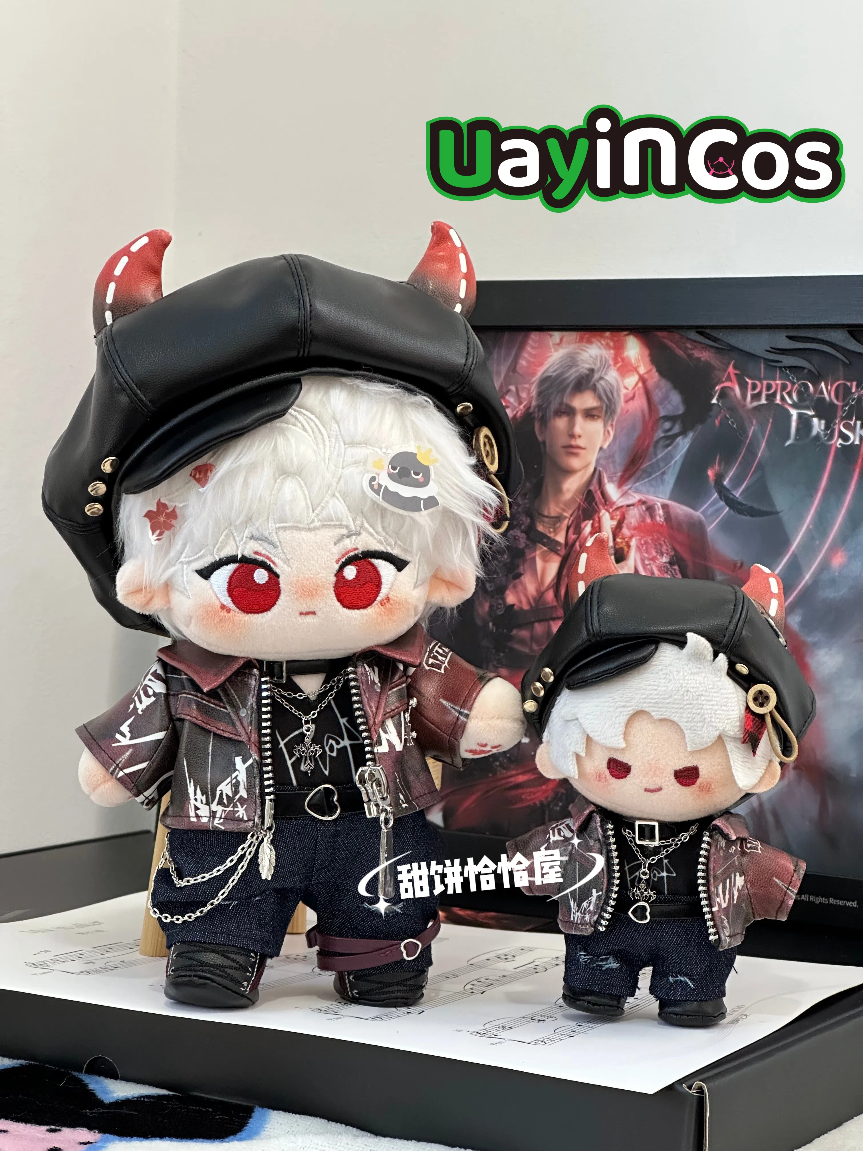 10cm 20cm Doll Clothes Love and Deepspace Sylus Jacket Shoes Necklace Pants Coat Belt Hat Clothing Suit Anime Game Toy Gifts  Co