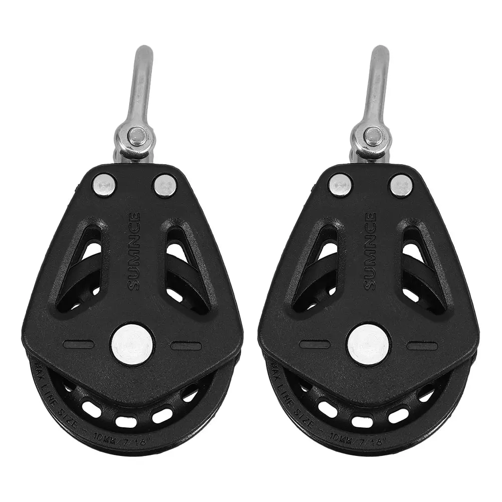 

Pulley Bearing Boat Nylon Cable Kayak Pulling Rope Roller Marine Block Accessories Boatanchor Base Stainless Steel