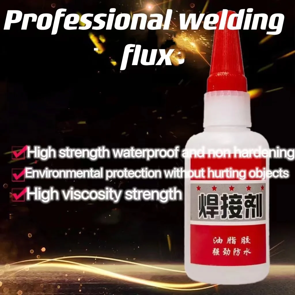 

Oily Raw Strong Welding Flux Agent Adhesive Shoe Metal Ceramic Plastic Wood Glass Fast Drying Glue