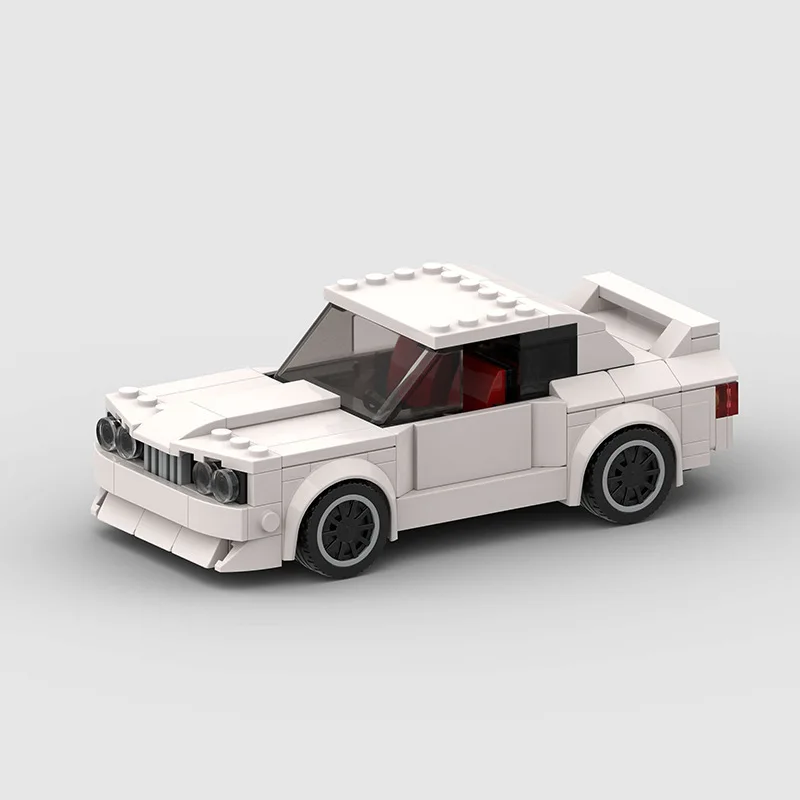 M3E30 racing sports car moc compatible Lego small particlespuzzle assembly children's building block toys cross-border wholesale