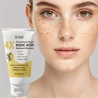 Crème pour le visage à l'acide kojique, unifie le teint, élimine les taches brunes et la terneur de la peau - Non grasse, convient aux hommes et aux femmes - Crème éclaircissante et hydratante, pour une utilisation de jour et de nuit 3