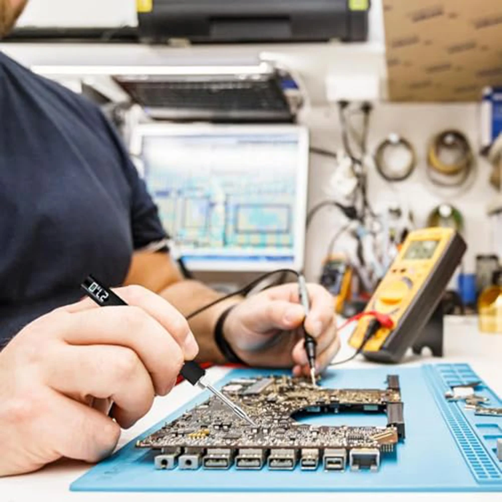 Crafting Work Silver, Gold Circuit Board Repair Usb Powered Soldering Iron Kit Portable Soldering Tool Copper And Silver Plating