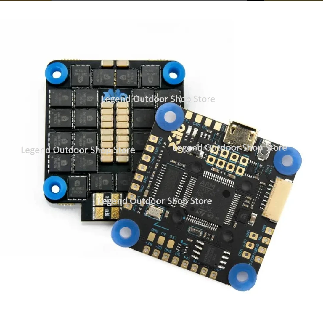 Stax V2 Combo - F4 FC + F4 45A BLHeli_32 3-6S 4-in-1 SpeedyBee F405 V3  FPV Stack for FPV Freestyle Drone Model