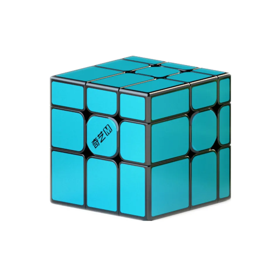 QiYi Painted Porcelain Mirror 3x3 Magnetic Magic Cube Puzzle Speed Magic Cube Toys For Children Birthday Christmas Gifts