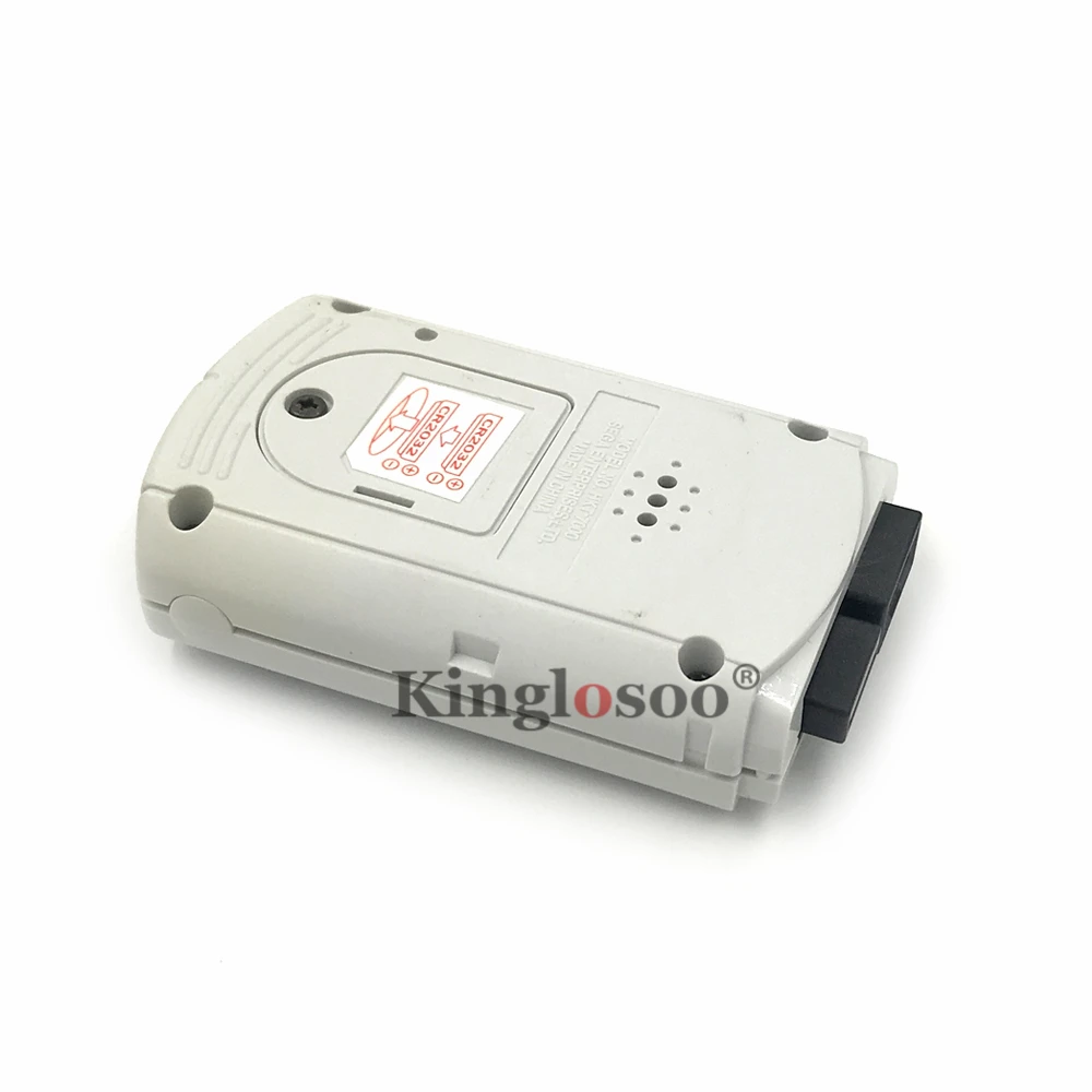 بطاقة ذاكرة بصرية VMS مستعملة أصلية لوحدة تحكم ألعاب SEGA Dreamcast تيار مستمر