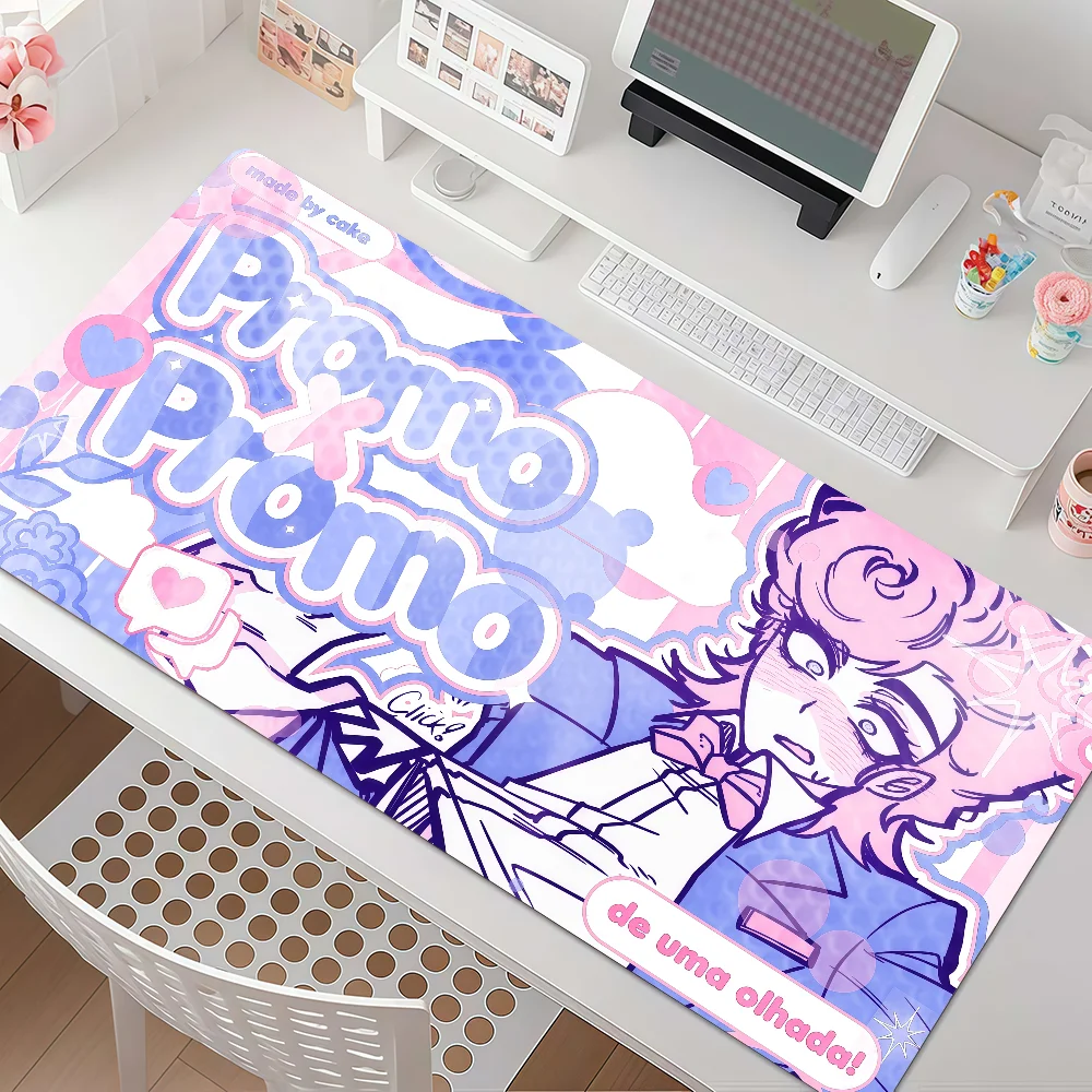 Game B-BLOODMONEY Harvey Harvington Mouse Pad Anti Slip Rubber Edge Locked Thickened Laptop Gaming Desk Mat