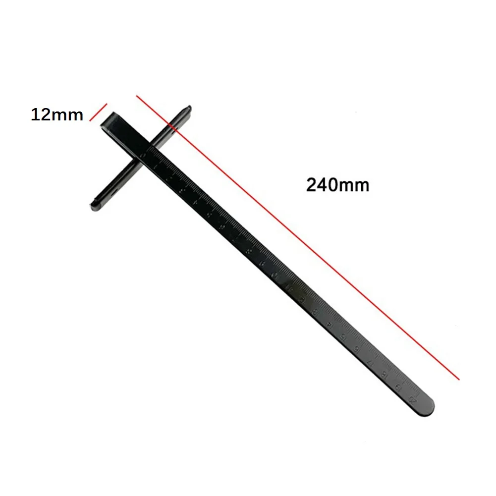 1PC 7 Inch Electric Circular Saw Scale Ruler Guide 240mm Woodworking Measuring Tool For Hitach C7 Cutting Machine Accessories